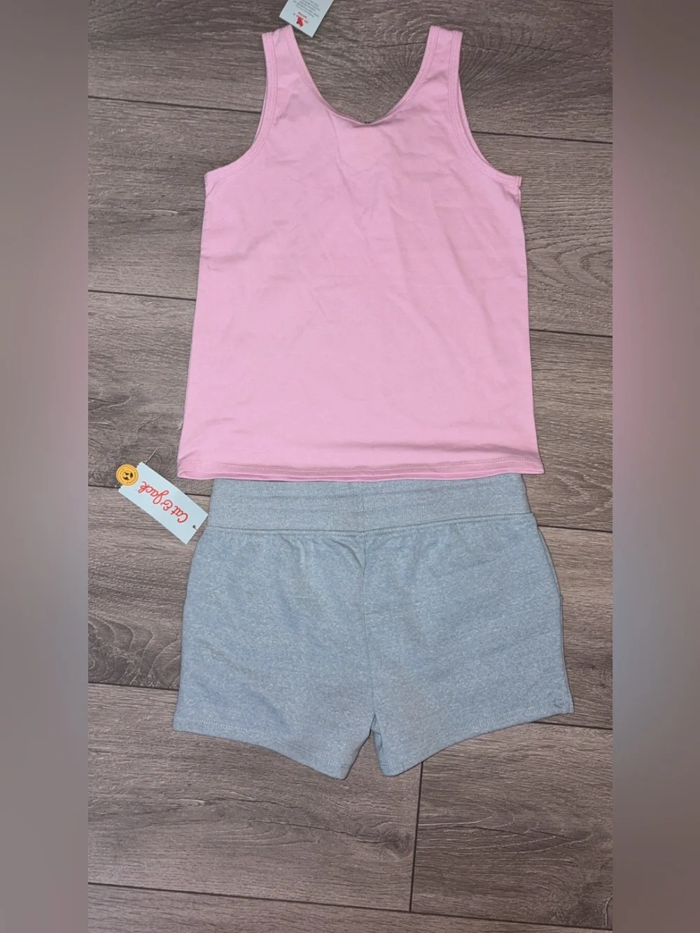 Cat & Jack Girls Size Medium 8 2 Pc Set Tank & Shorts New W Tags!